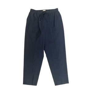 Lou & Grey Lightweight Pants Joggers Navy Blue Size Medium Polyester & Spandex